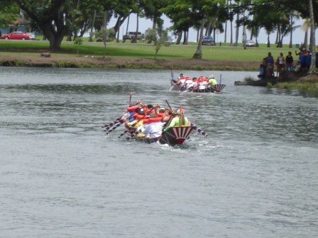 Boat races in Hilo
